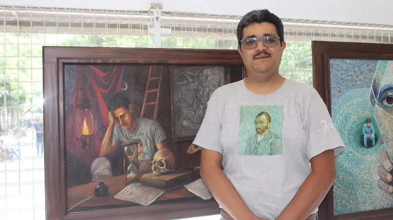 Los artistas lucieron felices por el resultado logrado para esta exposición.